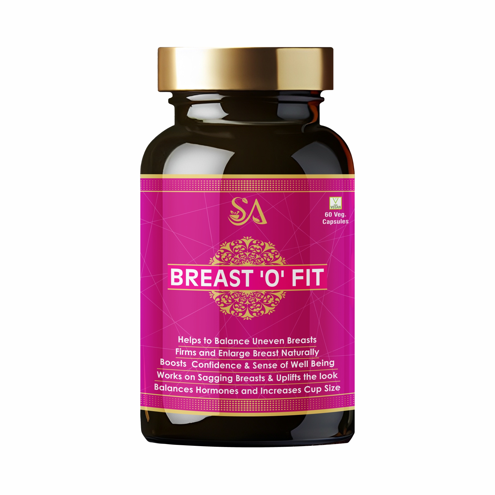Natural Breast Fit Herbal Capsules For Prevents Sagging Of Breasts 100%  Ayurvedic at Rs 1253, Breast Enhancement Product